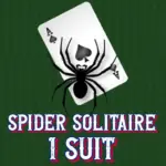 Spider Solitaire 1 Suit