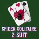 Spider Solitaire 2 Suit